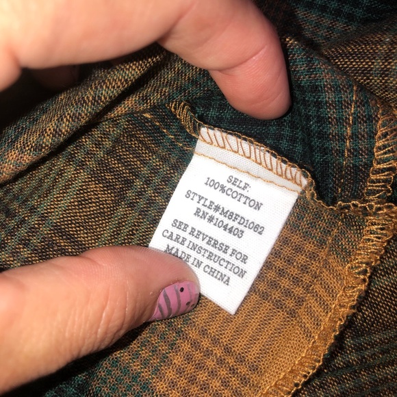 Day To Day Blu Pepper NWT! Darlah Green/Yellow Plaid Wrap Waist Tie Ruffle Dress - Picture 9 of 13